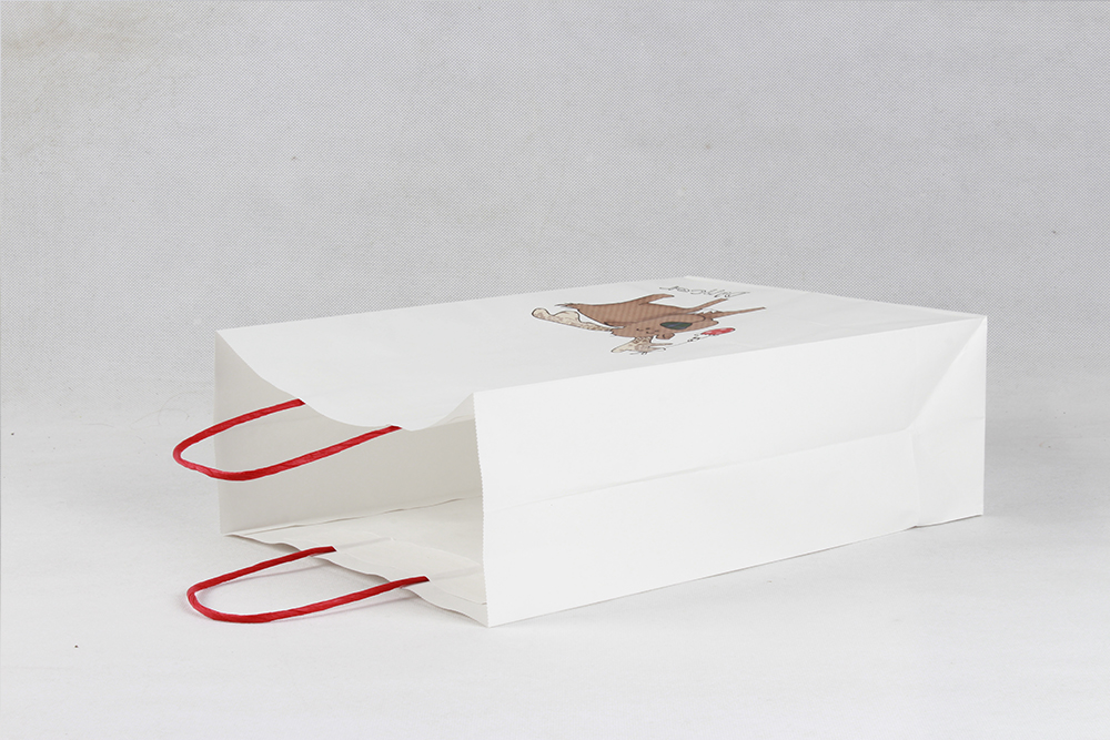 卡通小鹿牛皮紙袋